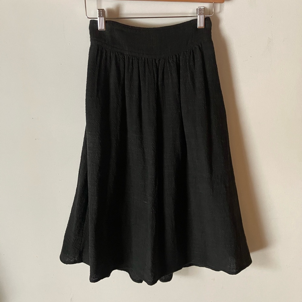 Vintage linen skirt